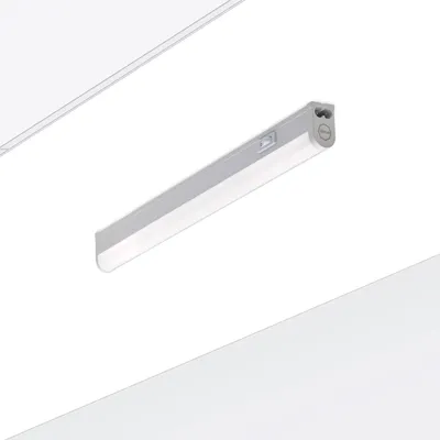 Produktbild von Unterbauleuchte Küche LED neutralweiß 4000K 28cm Unterschrankleuchte mit Schalter weiß 230V erweiterbar Küchenbeleuchtung 370 Lumen 4W