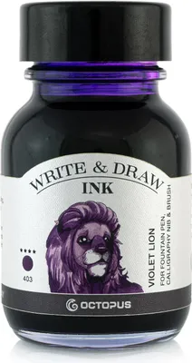 Produktbild von Write and Draw Ink 403 Violet Lion, Schreib- und Zeichentusche, 50 ml