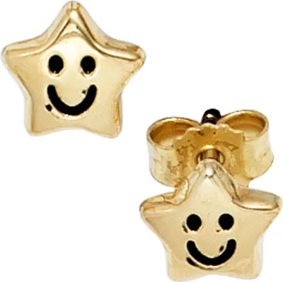 Produktbild von JOBO Kinder Ohrstecker Stern 333 Gold Gelbgold Ohrringe