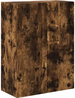Produktbild von vidaXL TV-Wandschrank Wandmontiert Geräucherte Eiche 59,5 x 31 x 80 cm