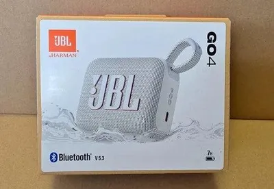 Produktbild von JBL GO 4 – Kompakter Bluetooth-Lautsprecher Weiß