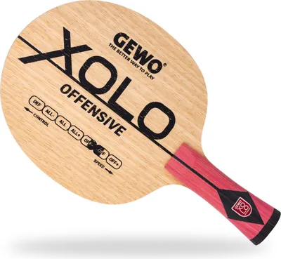 Produktbild von GEWO Tischtennisholz / Xolo Offensive / Konkav / NEU /