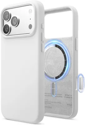 Produktbild von Elago MagSafe Silikonhülle für iPhone 17 Pro Max weiß