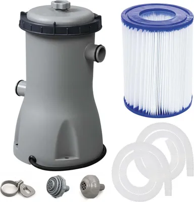 Produktbild von BESTWAY Flowclear Pool Filterpumpe Kartuschenfilter Poolreinigung 58836 3028  l/h