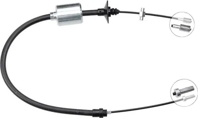Imagen del producto de Cable de accionamiento del embrague, 680 mm, con sistema ABS, compatible con, entre otros, el RENAULT 21