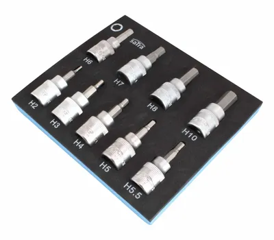Produktbild von HEX 3/8″ - 9 Stück - EINSATZ
