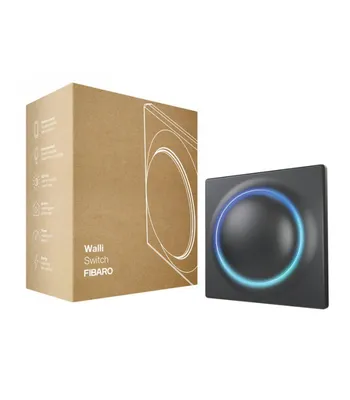 Produktbild von Fibaro Walli Switch anthrazit (FGWDSEU-221-8)