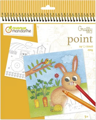Produktbild von Avenue Mandarine 5x Graffy Point, Bauernhof - Orange GY153C