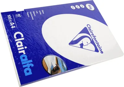 Produktbild von Multifunktionspapier Clairalfa A4 80g/qm 100 Blatt weiß Packung mit 10 Stück