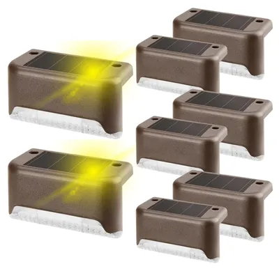 Produktbild von Smartled Solar-Gartenleuchten LED für Treppen mit Dämmerungssensor (8 Stück)
