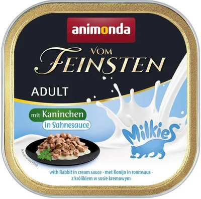 Image de Animonda Vom Feinsten Adult avec lapin à la crème 100gx32
