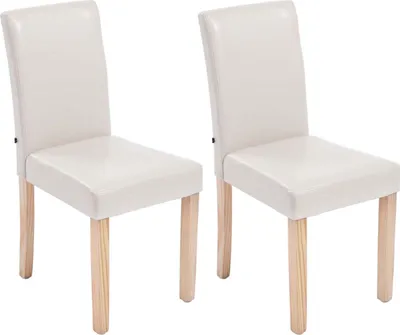 Produktbild von 2er Set Esszimmerstuhl Ina natura creme