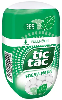 Zdjęcie produktu dla tic tac Big Pack świeża mięta wanilia orzeźwiający lekko pikantny 98g