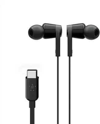 Produktbild von Belkin Rockstar In-Ear Kopfhörer USB-C Connector sw. G3H0002btBLK