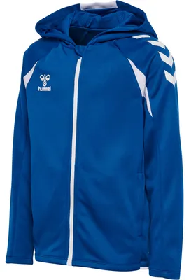 Imagen del producto de Hummel Hmlcore 2.0, sudadera con cremallera para niños, color azul claro/blanco, talla: 116