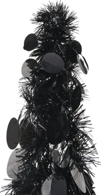 Obrázok produktu pre vidaXL Umelý vianočný stromček Pop-Up Black 180 cm PET