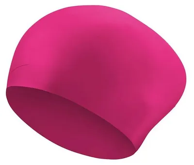 Produktbild von Nike Swim Long Hair Silicone C Badekappe Rosa  Rosa One Size