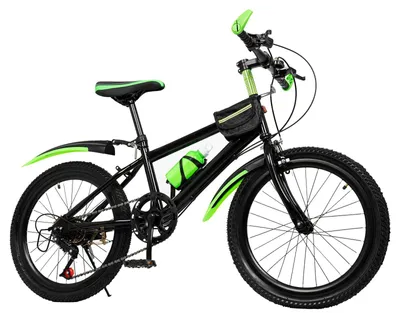 Imagen del producto de Bicicleta infantil de 20 pulgadas con 7 velocidades y portabebidas