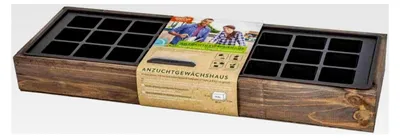 Produktbild von Anzuchtvollholzkiste mit 27er Topfplatte 50x16x6 cm