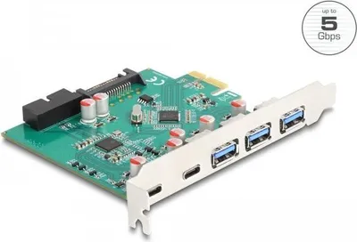 Zdjęcie produktu dla Delock - Schnittstellenadapter - PCIe 2,0 - SATA (90109)