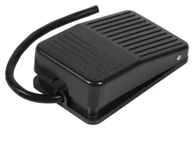 Fußschalter 220 V/380 V, 10 A, 10 cm Kabel, Kunststoff, für Holzbearbeitung