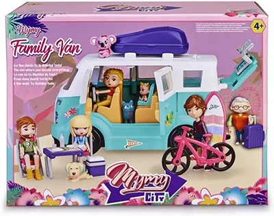 Produktbild von Famosa Mymy City – Spielzeug-Camper für die Familie mit viel Zubehör