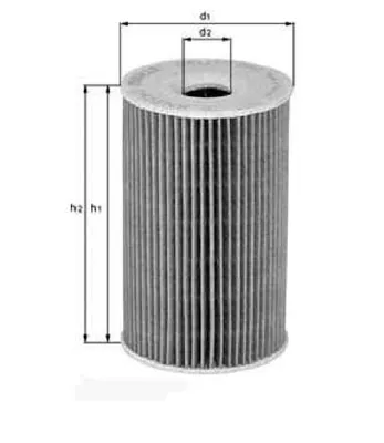Produktbild von Samochodowy filtr oleju OX 339/2