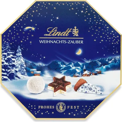 Zdjęcie produktu dla Praliny Lindt Christmas Magic Alpine Milk Chocolate 200g