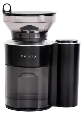 Obrázok produktu pre Mlynček na kávu CHiATO grindPLAY s integrovanou váhou - čierna farba