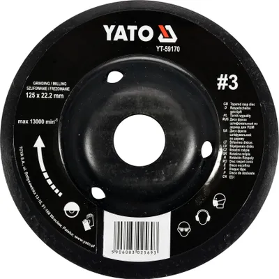 Obrázok produktu pre Yato YT-59170, 12,5 cm, 1 kusov