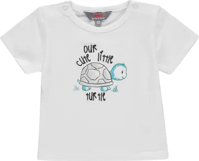 Produktbild von Baby T-Shirt, weiß, Schildkröte, Kanz