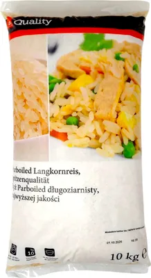 Produktbild von TGQ Parboiled Langkornreis 10 kg Reis Vorrat Gastro Spitzenqualität