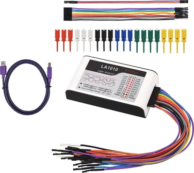 Zdjęcie produktu dla Analizator logiczny, 16 kanałów, częstotliwość próbkowania 100 MHz, analizator logiczny USB