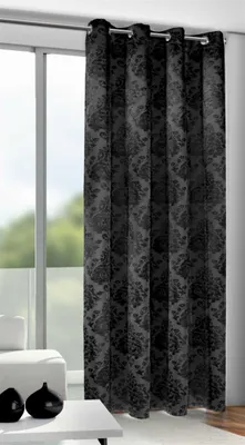 Produktbild von Ösenschal Dimout Marlin schwarz 245x135