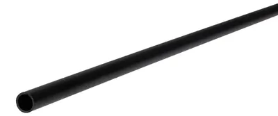 Zdjęcie produktu dla Rura okrągła PVC 7x1mm Cezar Czarny RAL9005 Mat 1m