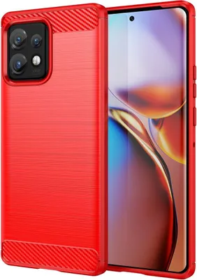 Produktbild von König Design Hülle kompatibel mit Kunststoff Soft Handyhülle - Handy Case Rot