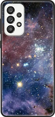 Produktbild von König Design Hülle kompatibel mit Samsung Galaxy A73 5G Kunststoff Soft Handyhülle - Handy Case Universum