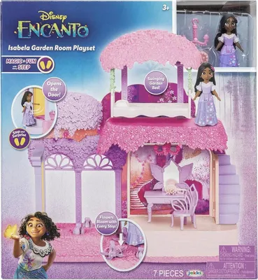 Produktbild von Jakks Pacific Isabela Gartenzimmer-spielset Encanto Rosa  Rosa One Size