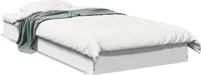 Obrázek produktu pro vidaXL Postel White 75x190 cm Dřevěný materiál