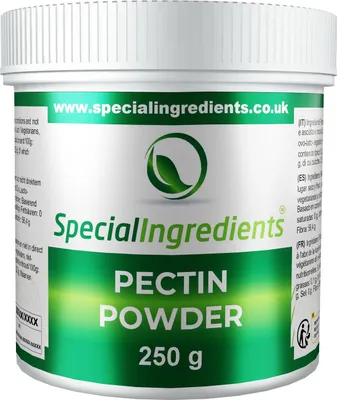 Image de Special Ingredients Poudre de pectine 250 g - Gélatine végétalienne, Pour confitures et gelées de fruits, qualité alimentaire