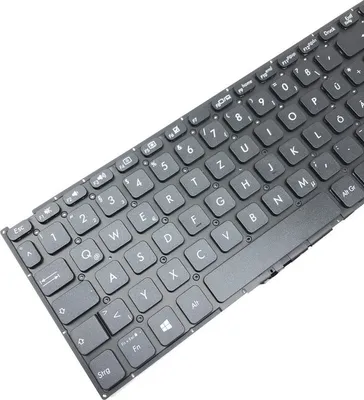Produktbild von DEUTSCHE - Schwarz Tastatur Keyboard kompatibel für Asus VivoBook 15 X512FL