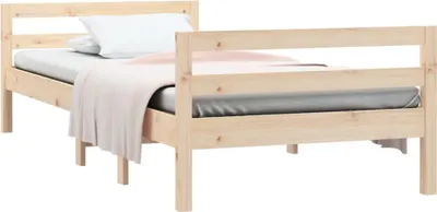 Obrázek produktu pro vidaXL Postel z masivu bez matrace 90x200 borovice