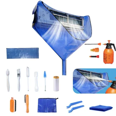 Produktbild von Professionelles Reinigungsset für Klimaanlagen - Groß (60-135 cm)