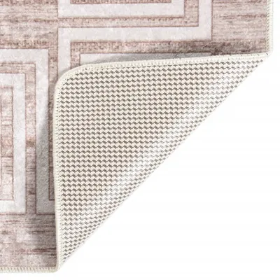 Immagine prodotto di Tappeto Lavabile 160x230 cm Beige Antiscivolo