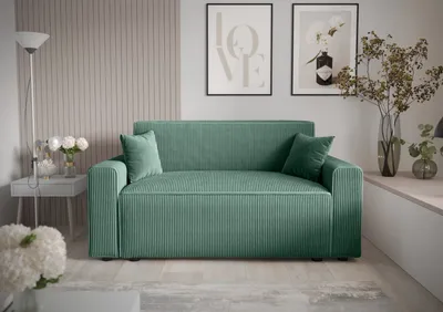 Produktbild von Roe Furniture Schlafsofa Mira Bis, Türkis, 171 x 90 cm, mit Bettkasten