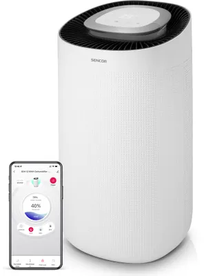 Obrázok produktu pre SENCOR SDH 1210WH Inteligentný odvlhčovač a čistička vzduchu