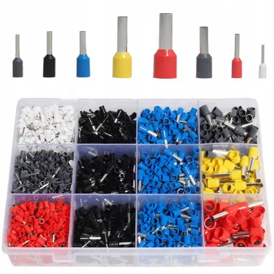 Image de E-type-2000kit d'embouts de câble, 0,5-10 mm², kit de connecteurs à sertir pour embouts de câble