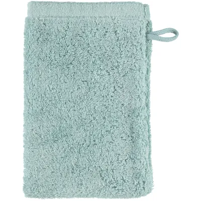 Produktbild von Waschhandschuh - Seegrün - Baumwolle - 16 x 22 cm