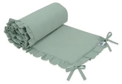 Produktbild von Universeller Babyschubenschutz mit Rüschen – Pastellgrün