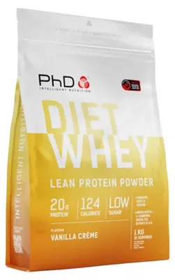 Produktbild von Diet Whey Proteinpulver, Vanille, 1000 g